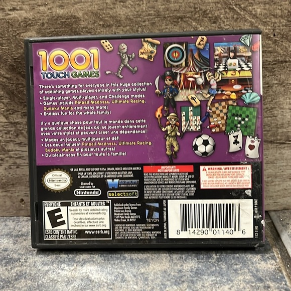 5 for $60 - 1001 Touch Games Nintendo DS - Picture 4 of 4